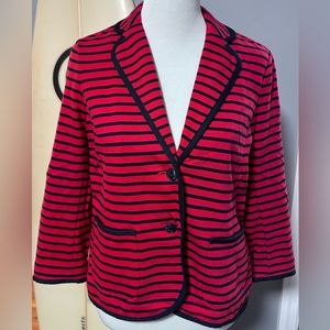 Women’s Talbots blazer; cotton